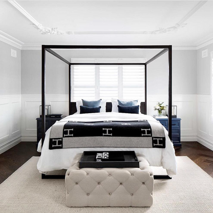 Isabelle Chic uld-kashmir-tæppe