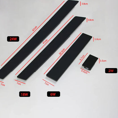 Vejrbestandig udendørs væglampe