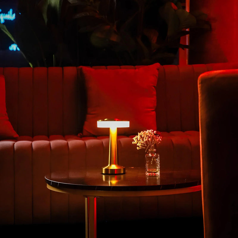 Trådløs retro bordlampe