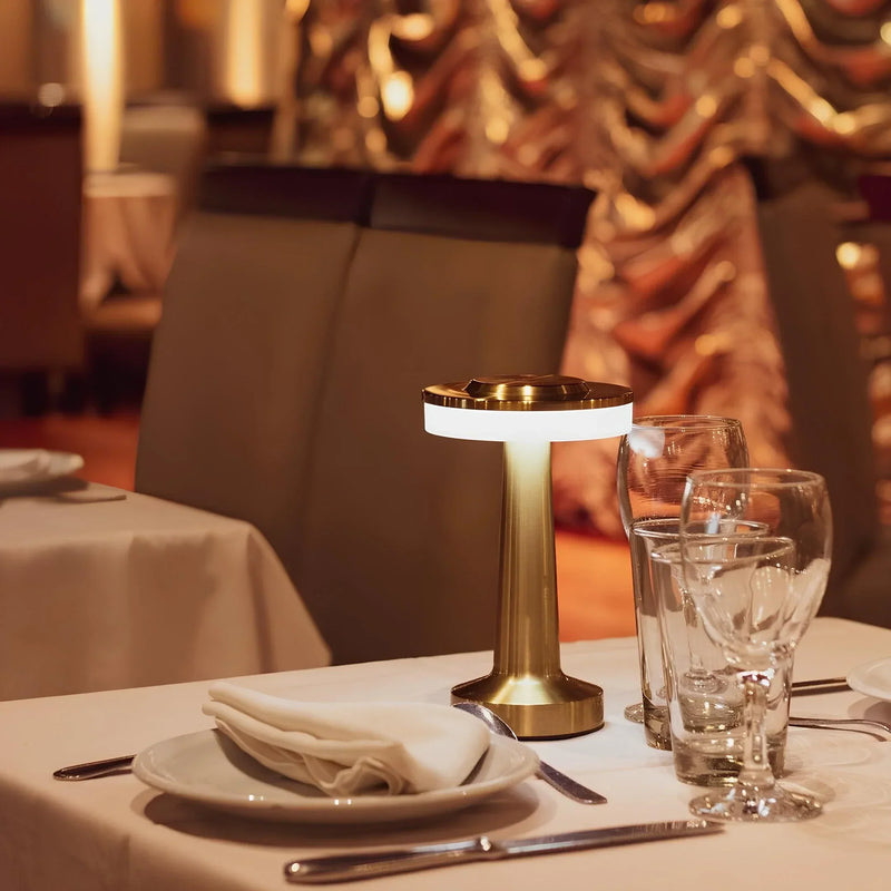 Trådløs retro bordlampe