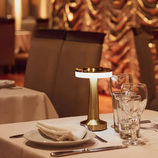 Trådløs retro bordlampe